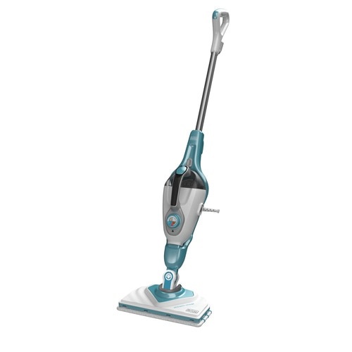 BLACK DECKER Scopa a Vapore 2 in 1 SteaMitt 1600W con 11 Accessori e Tecnologia AutoSelect