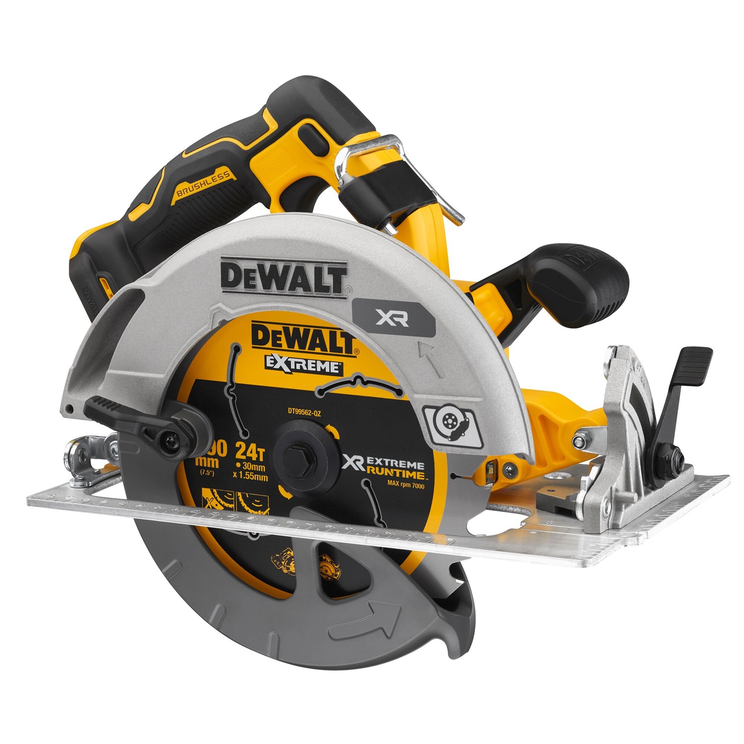 DeWALT DCS573NT-XJ Sega Circolare Portatile 190mm XR 18V Brushless - Senza Batteria/Caricabatteria