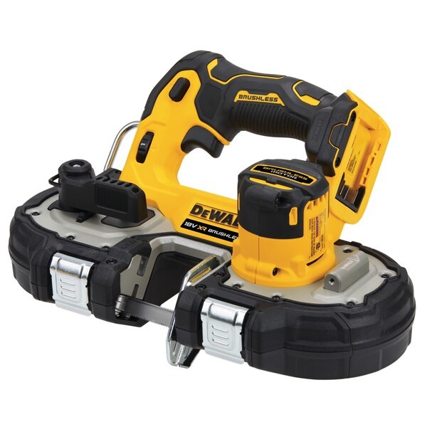 DeWALT DCS377NT-XJ Sega a Nastro Portatile Cordless 18V senza Spazzole con Maletín TSTAK - 380 m/min