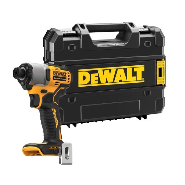 DeWALT DCF840NT Cacciavite Elettrico e Avvitatore a Impulso 18V con 3 Luci LED e Controllo Elettronico della Velocità, Senza Batteria e Caricabatterie in TSTAK