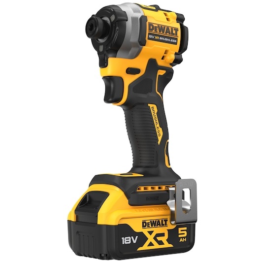 DeWALT DCF850P2T-QW Avvitatore ad Impulsi 18V Brushless 206 Nm con 2 Batterie da 5Ah e Caricabatterie