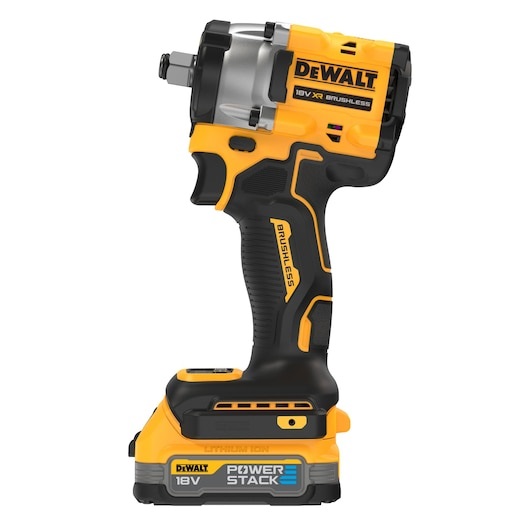 DeWALT DCF921E2T-QW Avvitatore a Impulso Elettrico 18V con 2 Batterie POWERSTACK 1,7 Ah e Maletín TSTAK - 2500 Giri/min, 406 Nm