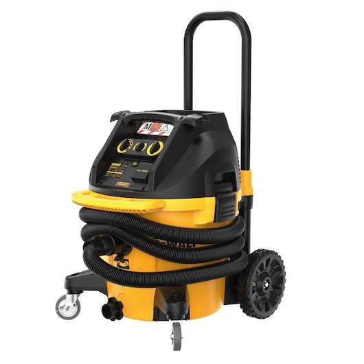 DeWALT Aspiratore Industriale 1400W - Capacità 38L, Aspirazione a Umido e a Secco