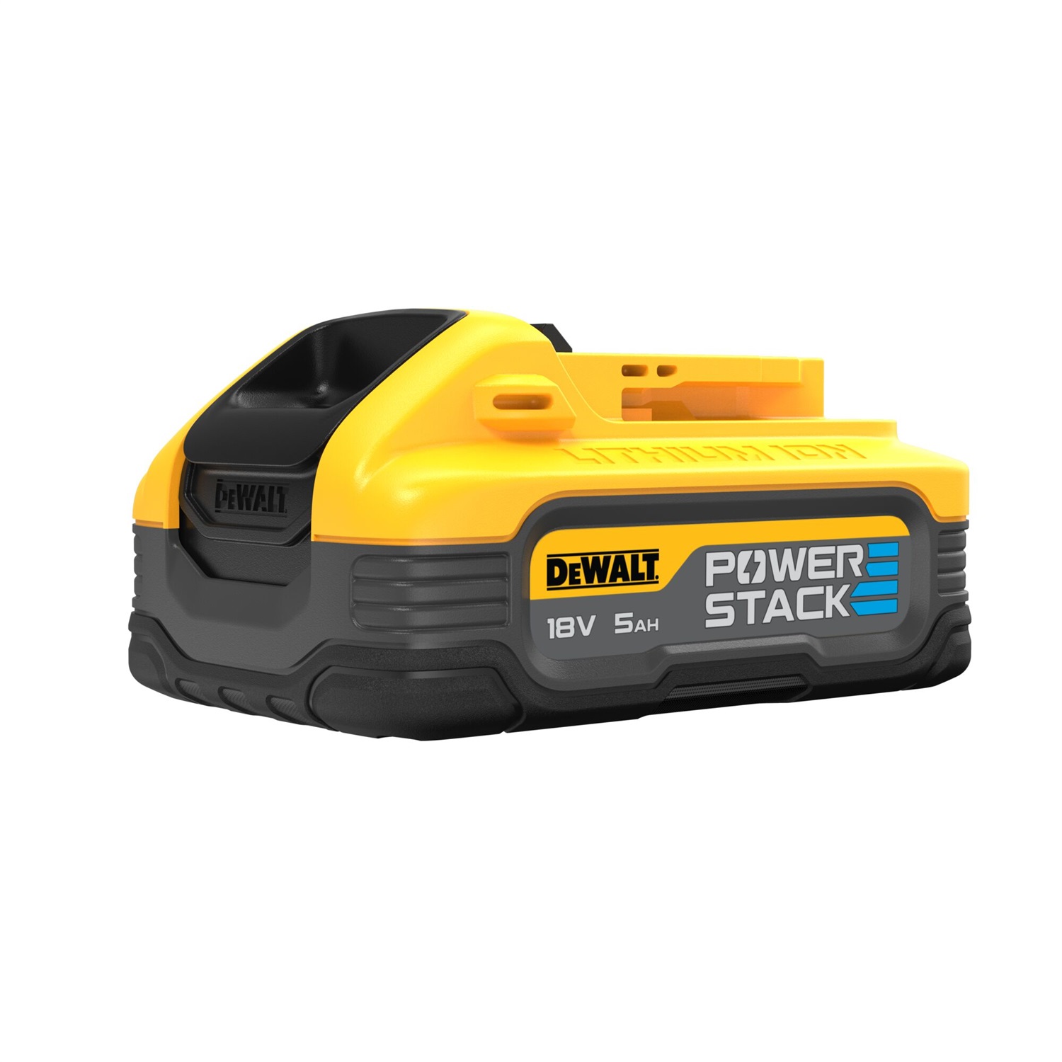 DeWALT DCBP518H2-XJ Powerstack Kit 2x 18V XR 5Ah - Batterie con Tecnologia Celle a Sacchetto, Compatibili con Utensili DeWalt