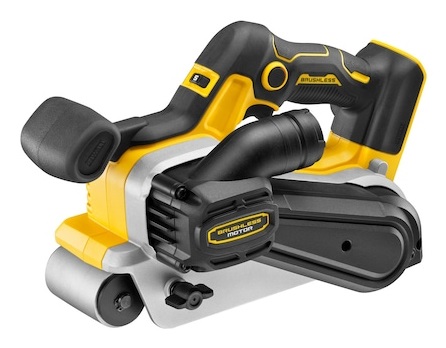 DeWALT DCW220NT-XJ Levigatrice a Nastro Brushless 18V - 75x533mm, 320m/min, Accessori Inclusi