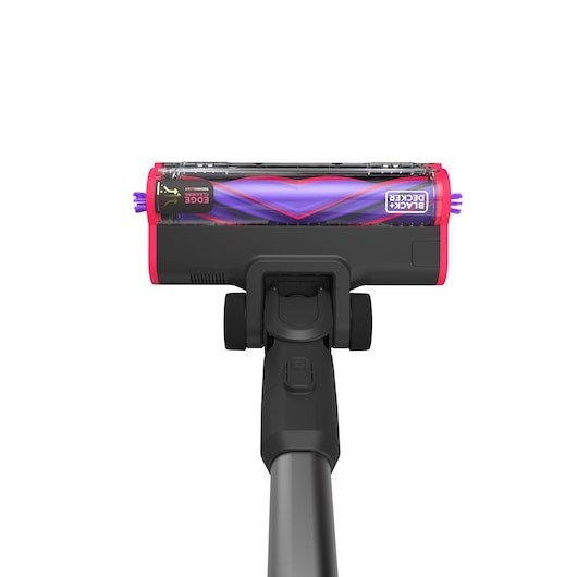 BLACK DECKER BHFEA640WP-QW Aspirapolvere a bastone 2 in 1 Senza sacchetto Grigio con Tecnologia Ciclonica e Spazzola Edge to Edge