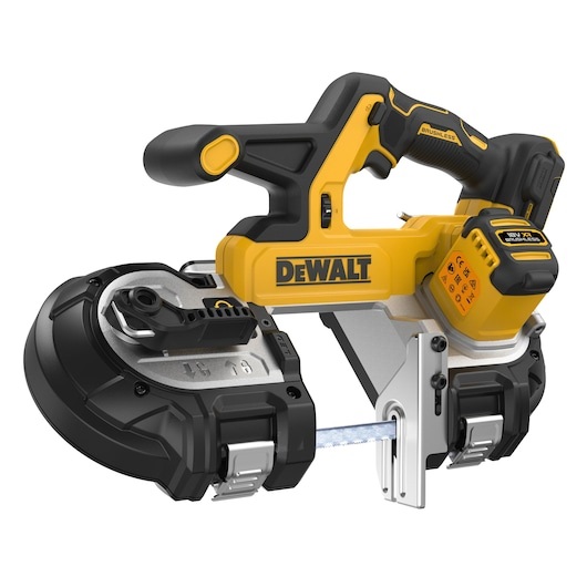 DeWALT DCS378N-XJ Seghetto a Nastro 18V XR Brushless con Design Ergonomico e Trigger a Velocità Variabile