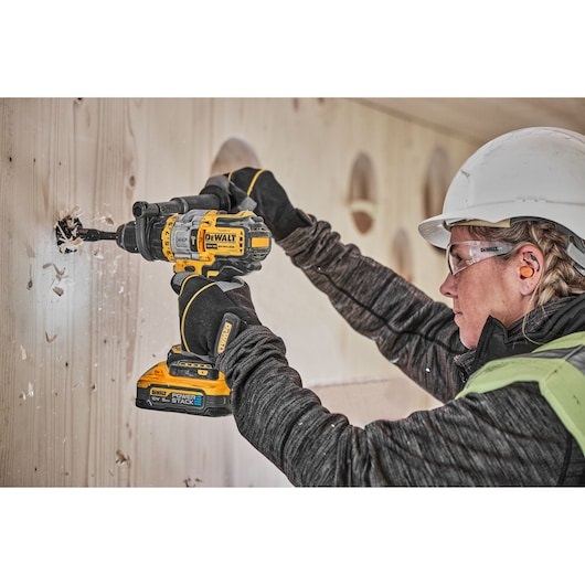 DeWalt DCD999H2T-QW Trapano Avvitatore a Percussione XRP 18 V con 2 Batterie 5 Ah Brushless Powerstack