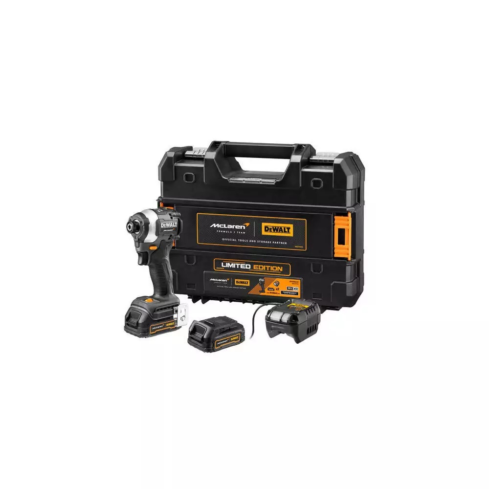 DEWALT DCF85ME2GT Avvitatore a Percussione a Batteria 18V, 1/4
