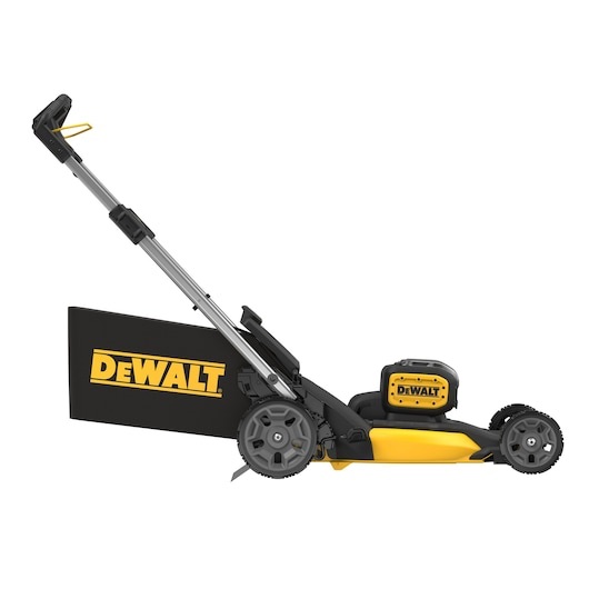 DeWalt DCMWP134N-XJ - Tagliaerba a spinta a batteria 36V, Larghezza di taglio 53 cm, Scocca in acciaio, Senza batterie e caricabatterie