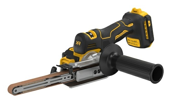 DeWALT DCM200NT Levigatrice a Nastro Brushless 18V Senza Fili, 13 mm, Leggera ed Ergonomica, in Valigetta TSTAK II