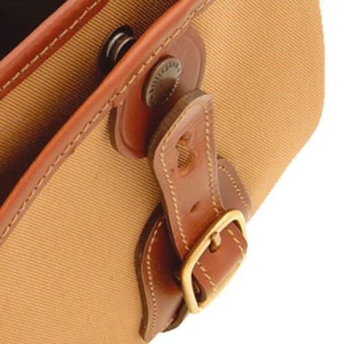 Billingham Hadley Digital - Borsa a tracolla per macchina fotografica in Cachi / Marrone Chiaro con spazio per obiettivi e accessori