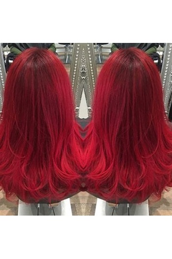 Crazy Color Vermillion Red - Colore per Capelli Semipermanente 100 ml, Senza Ammoniaca e PPD, Vegan e Non Testato sugli Animali