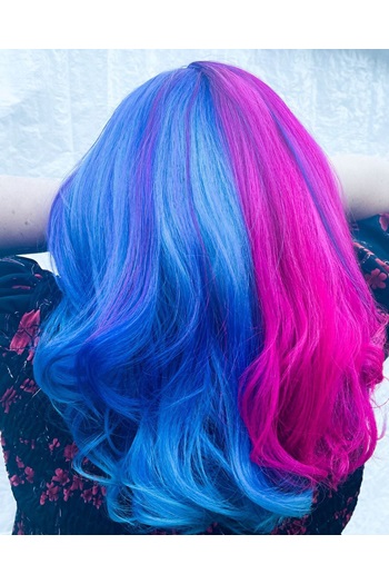 Crazy Color Capri Blue - Colorazione Semipermanente per Capelli 100 ml, Senza Ammoniaca, Vegana e Pronta all'Uso