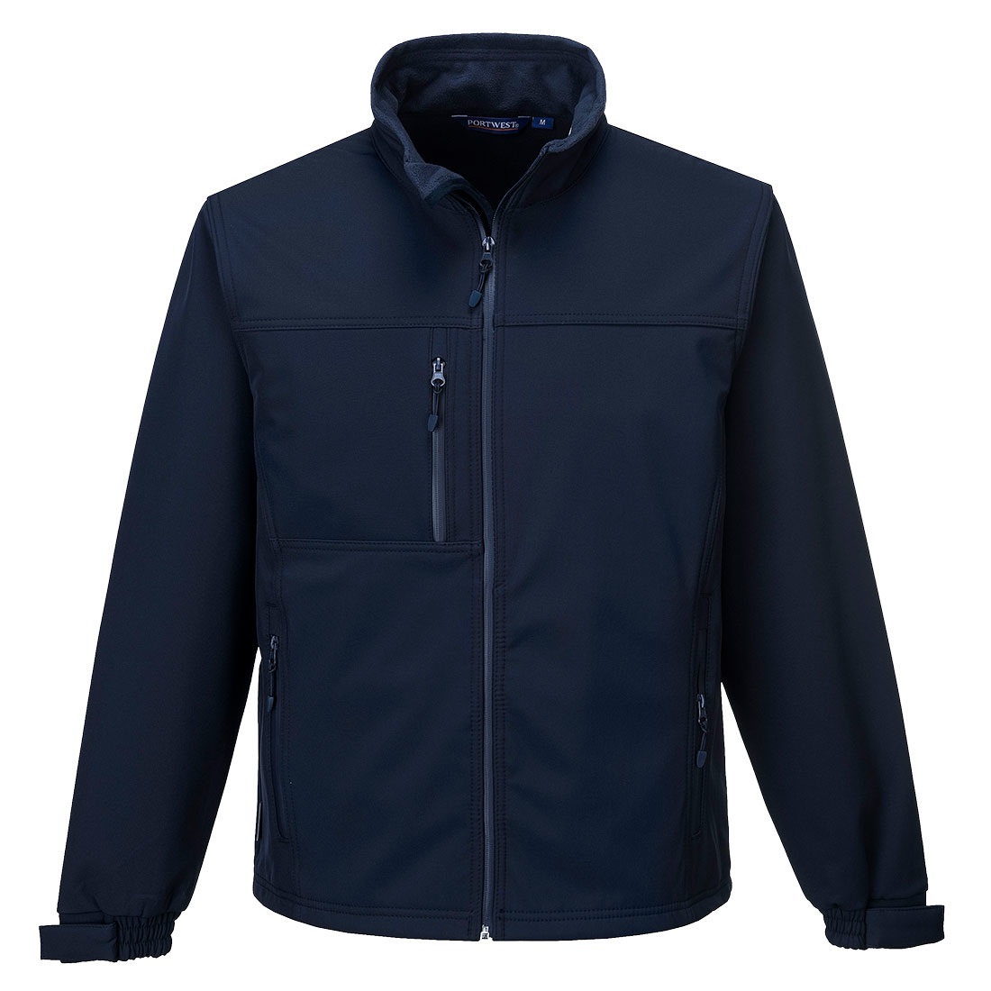 Portwest TK50 Giacca Softshell 3 Strati Blu 3XL - Traspirante, Antivento, Impermeabile con Pile Interno e 6 Tasche