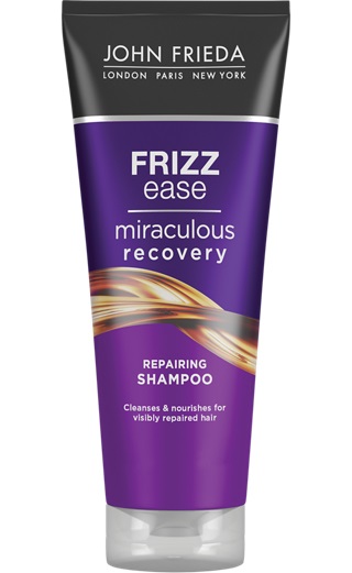 John Frieda Frizz Ease Miraculous Recovery Shampoo 250 ml - Anticrespo e Ristrutturante per Capelli Secchi