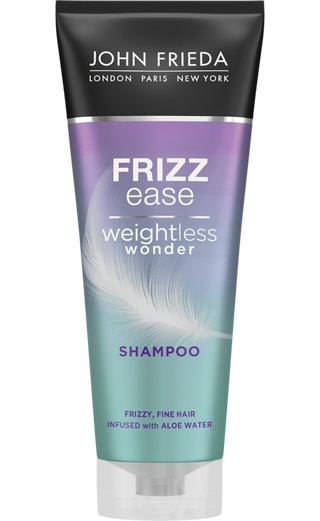 John Frieda Frizz Ease Weightless Wonder Shampoo 250 ml - Riduce il Crespo, Leggero e Liscia i Capelli Fini
