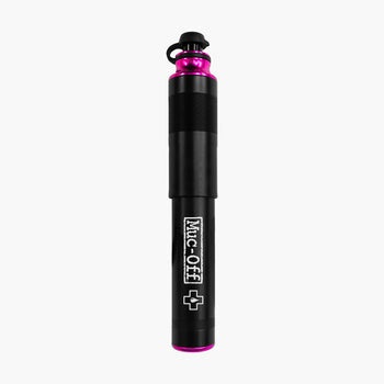 Muc-Off AirMach Mini Pompa Nero - Pompa ad aria manuale 110psi in alluminio resistente