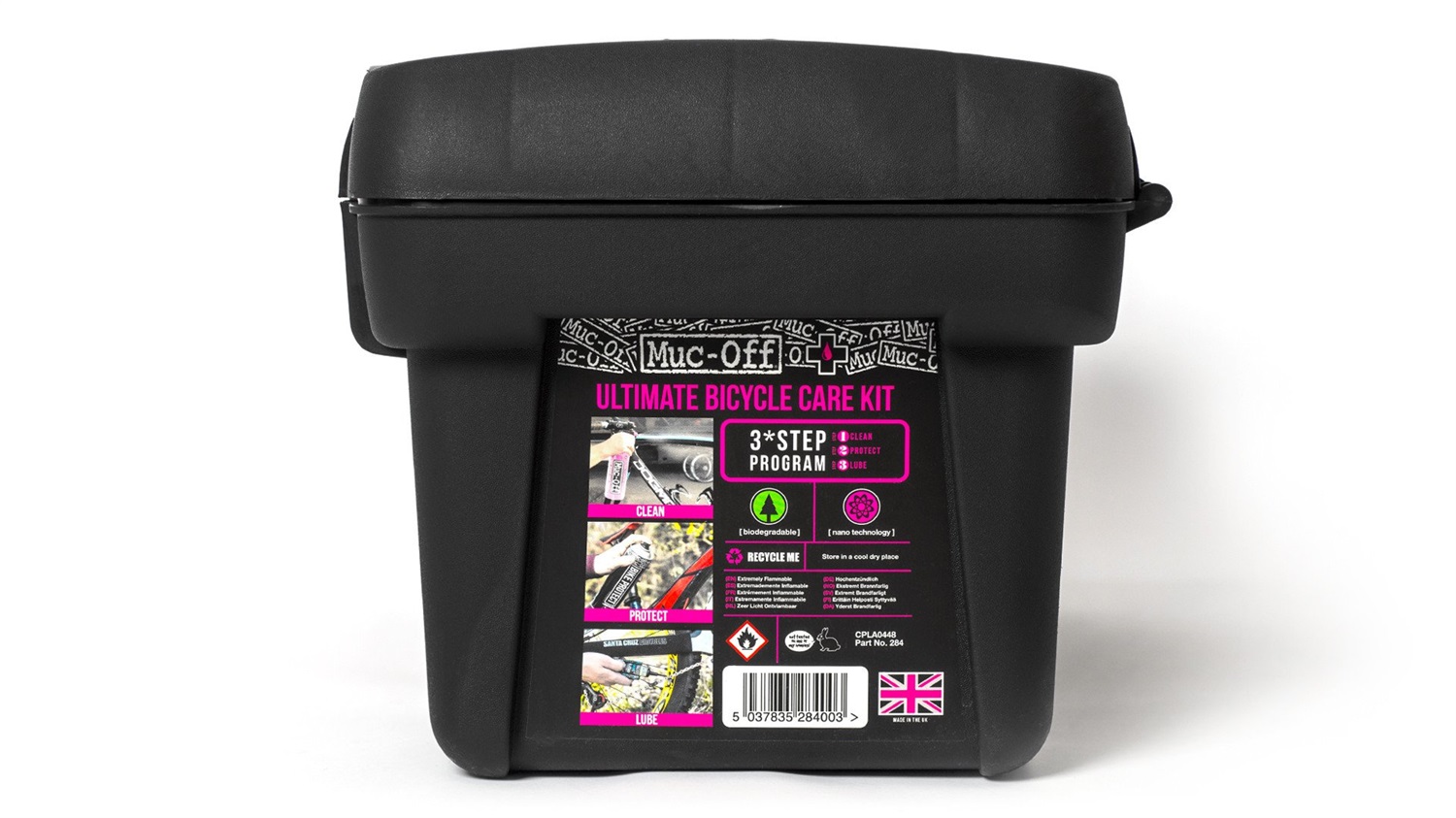 Muc-Off Ultimate Bicycle Cleaning Kit - Kit completo per pulizia, protezione e lubrificazione con Pulitore bici 1000 ml