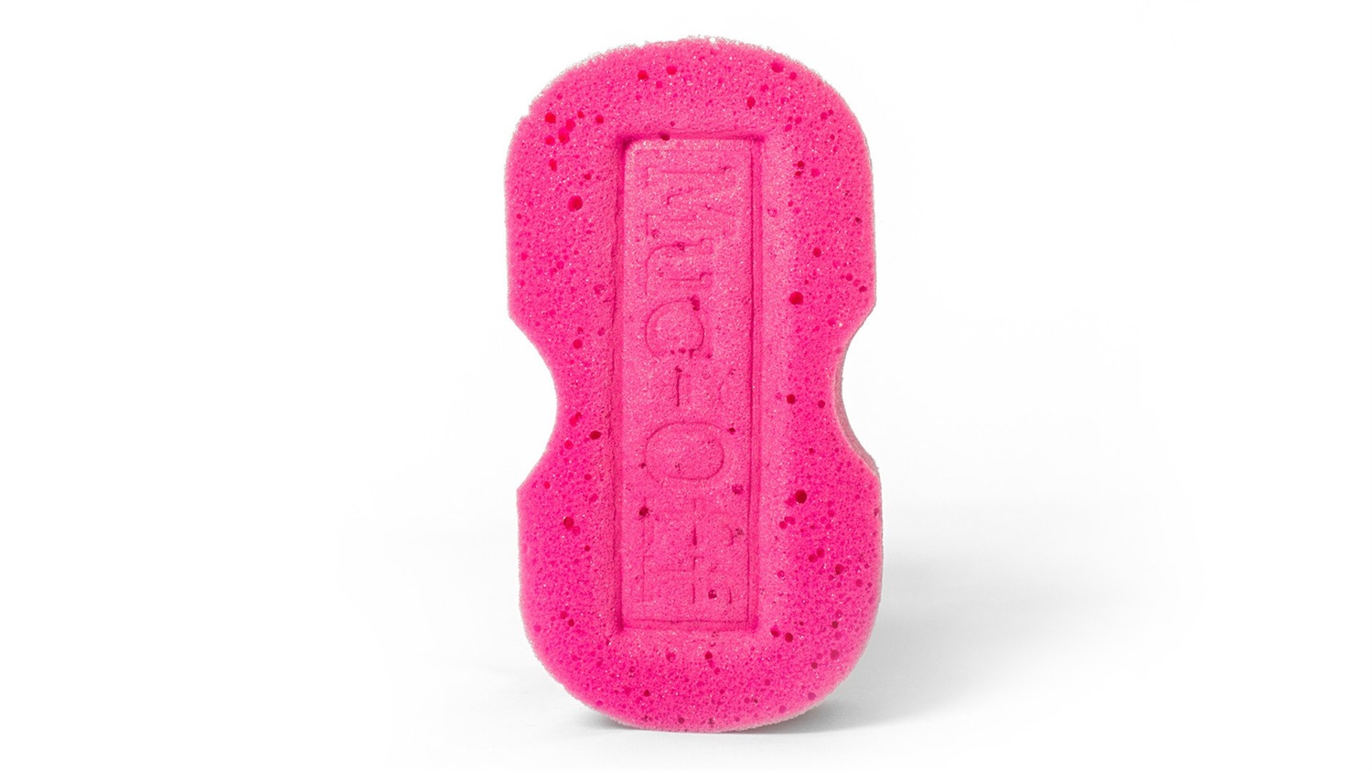 Muc-Off Spugna Rosa Expanding Microcell - Spugna Ergonomica di Pulizia Sottovuoto