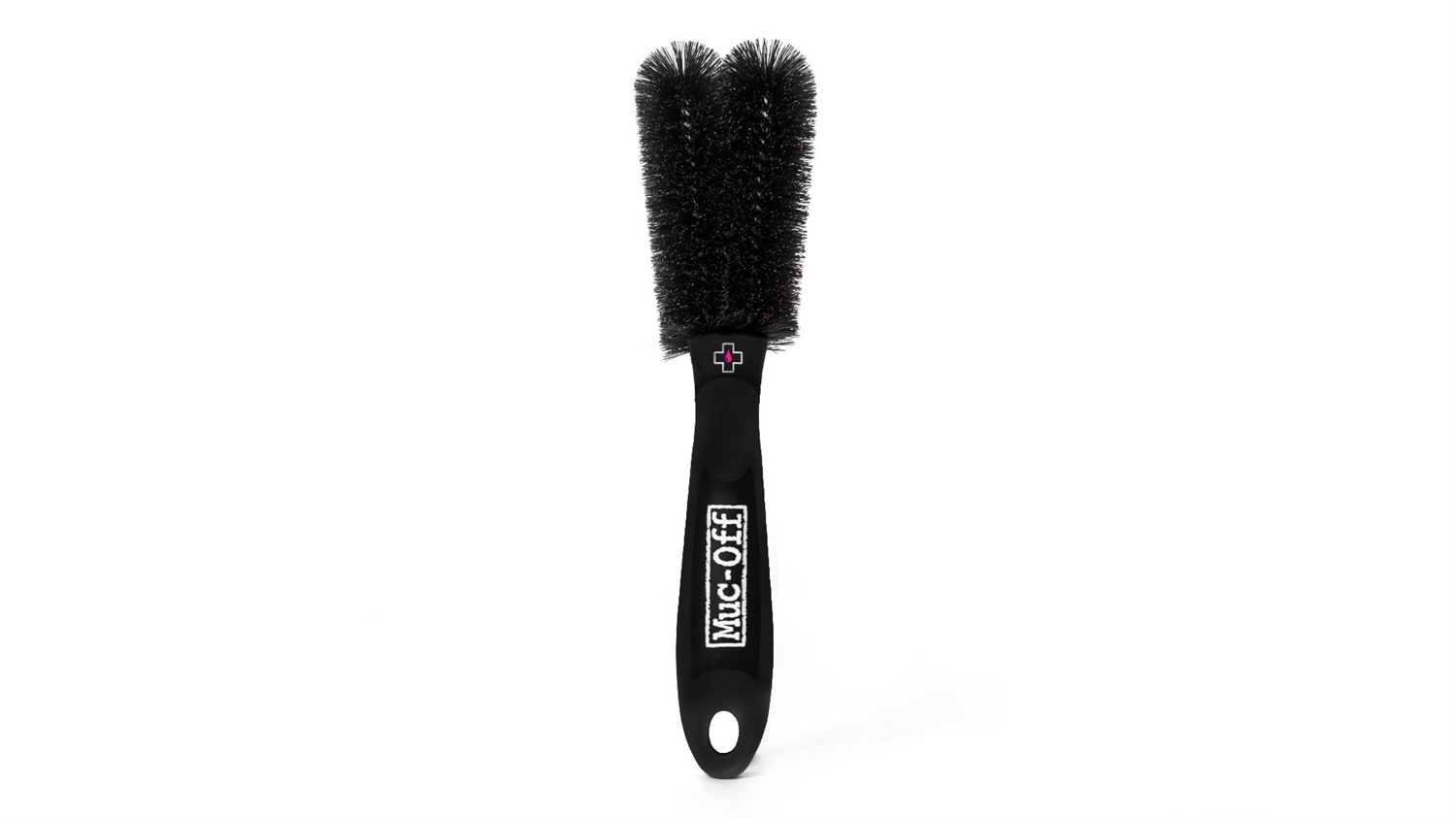 Muc-Off Spazzola a Due Punte - Pulizia Cerchi e Raggi con Setole in Nylon e Impugnatura Resistente