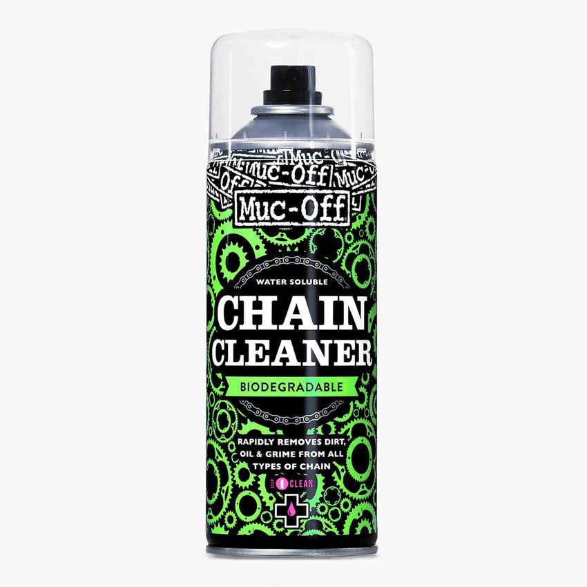 Muc-Off Bio Chain Cleaner 400ml - Detergente Biodegradabile per Catena, Rimuove Sporco Pesante e Grasso