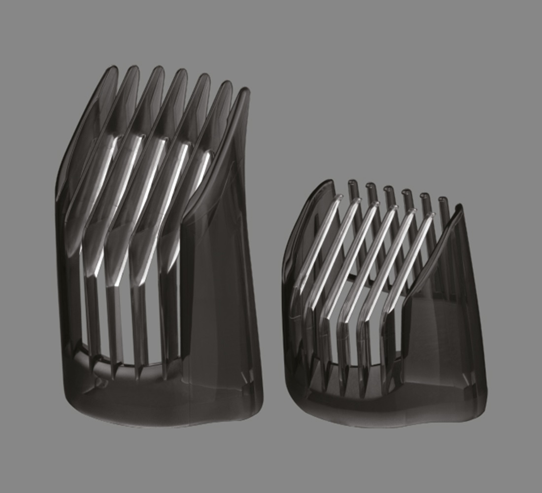 Remington MB4047 - Tagliacapelli Ricaricabile con Lama in Titanio, Nero e Viola, Lunghezza di Taglio 1-35 mm