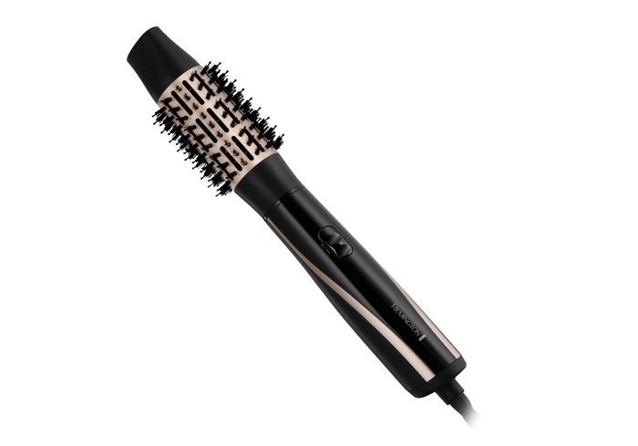 Remington AS7700 Spazzola ad Aria Calda Nero 1200 W con 6 Accessori e Cavo da 3 m
