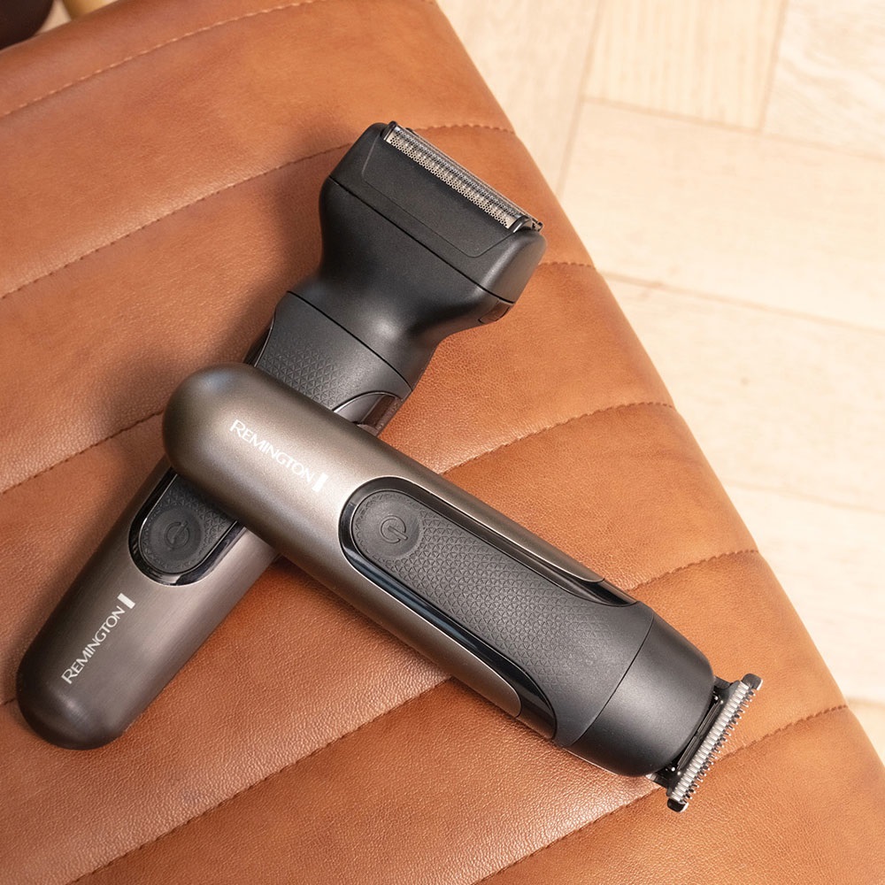 Remington ONE Head and Body PG760 - Rasoio Elettrico Multiuso, Tagliapeli, Regolabarba, Rifinitore Corpo/Naso e Orecchie, Impermeabile, Include 10 Testine/Pettini