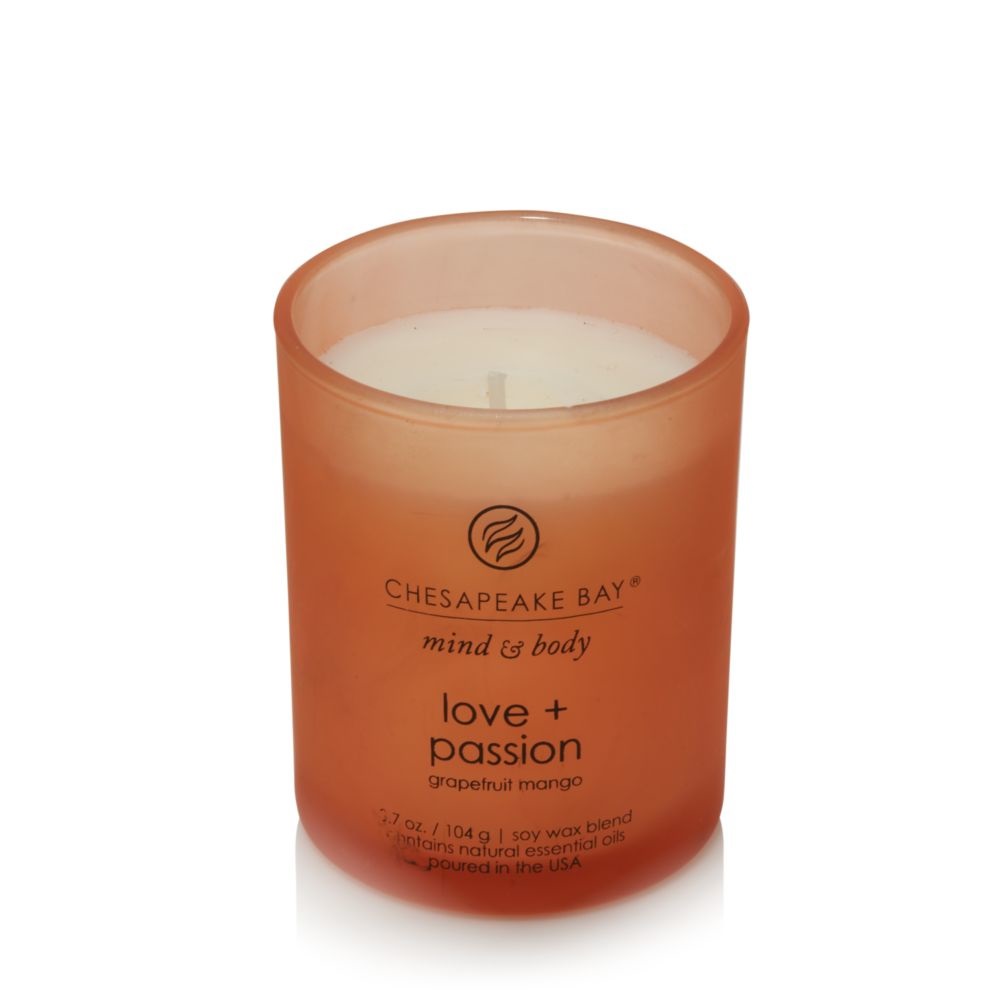 Yankee Candle Love & Passion - Candela Profumata Piccola Pompelmo e Mango, 96g