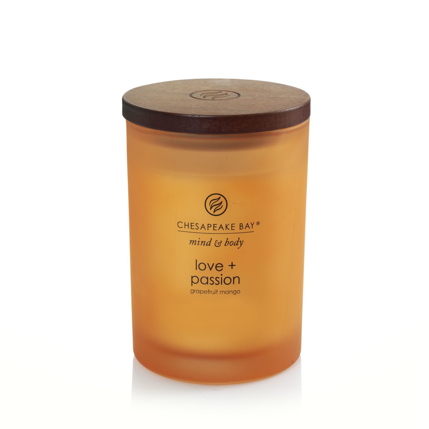 Chesapeake Bay Candle Love & Passion - Candela Profumata Pompelmo e Mango, Vetro, 250 gr