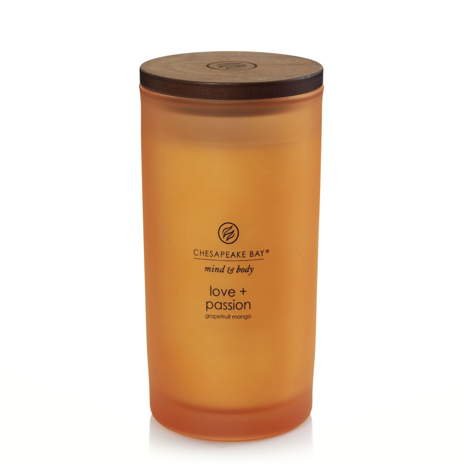 Chesapeake Bay Candle - Candela Ecologica Grande Arancione in Vetro