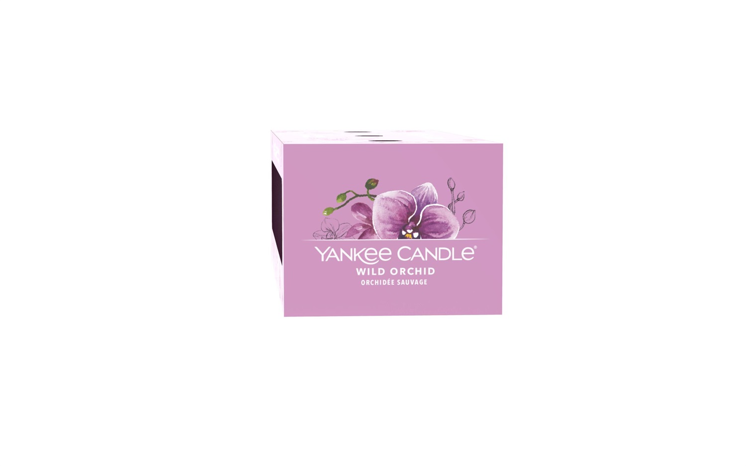 Yankee Candle Wild Orchid - Candela Profumata Votive 37g con Fragranza Floreale
