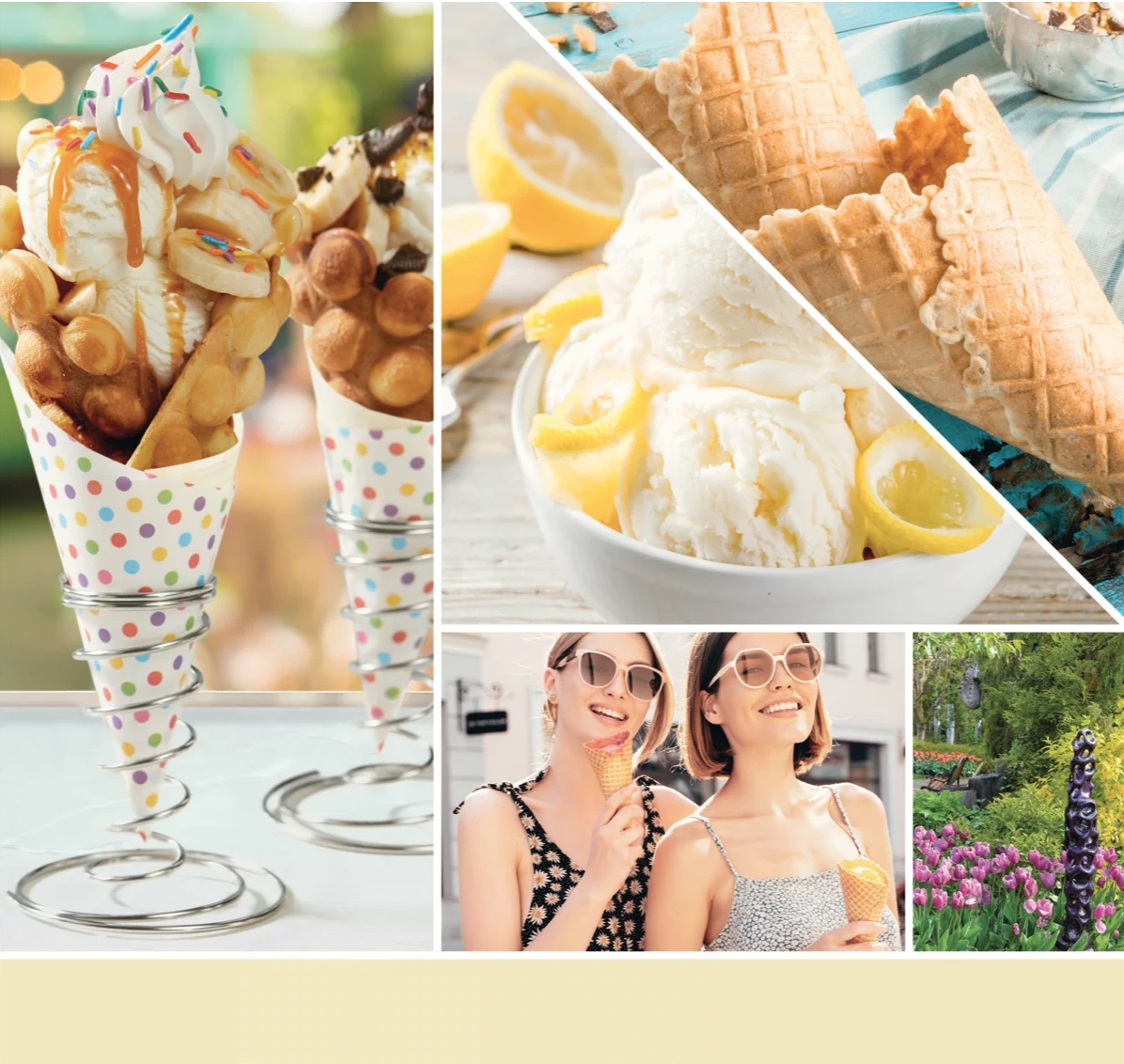 Yankee Candle Banoffee Waffle - Candela Profumata Grande in Giara da 567 g con Doppio Stoppino, Fragranza di Waffle alla Banana, Caramello e Cioccolato