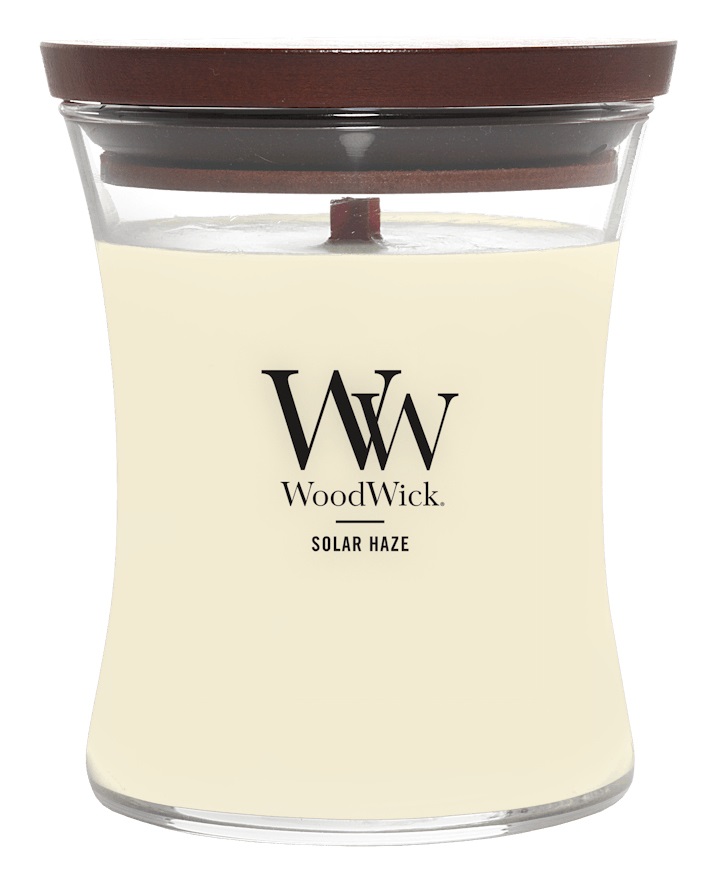 Woodwick Solar Haze Candela Profumata 275 g - Fragranza Agrumi