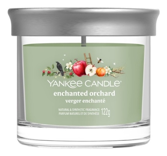 Yankee Candle Enchanted Orchard Candela Profumata 122g - Fragranza di Mela, Albicocca e Vaniglia in Design Tumbler