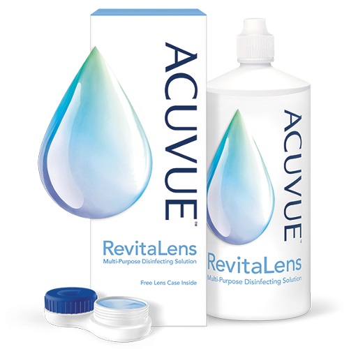 Acuvue RevitaLens Soluzione Multiuso per Lenti a Contatto 100 ml - Disinfettante e Idratante