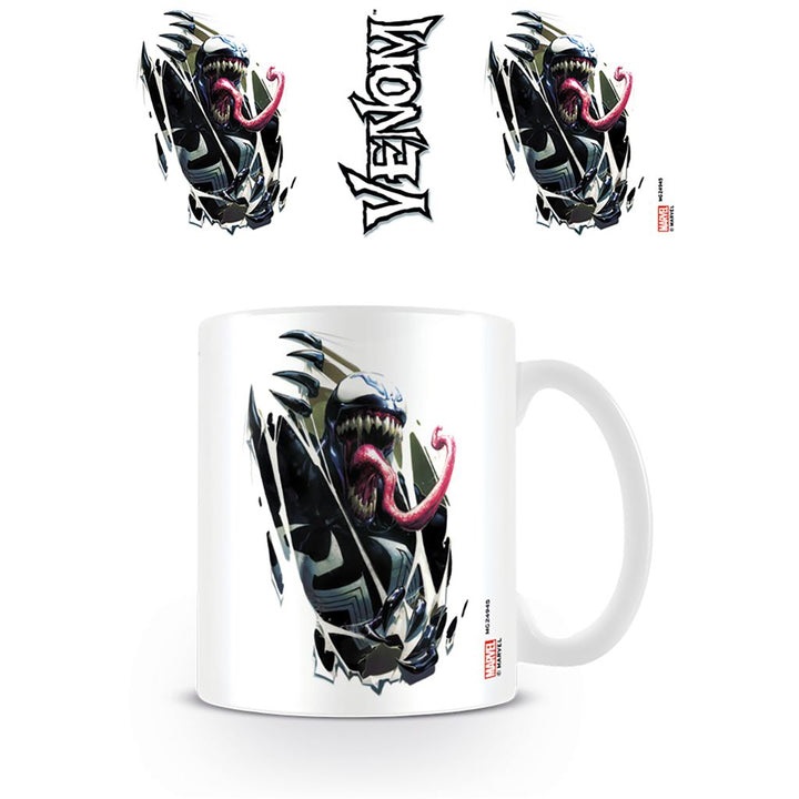Pyramid International MG25106 Venom (Tearing Through) Mug - Tazza in Ceramica Multicolore, Lavabile in Lavastoviglie e Adatta al Microonde, Confezione Regalo