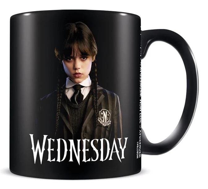 Pyramid Tazza Wednesday Friendship Nera - 315 ml in Vetro Colorato