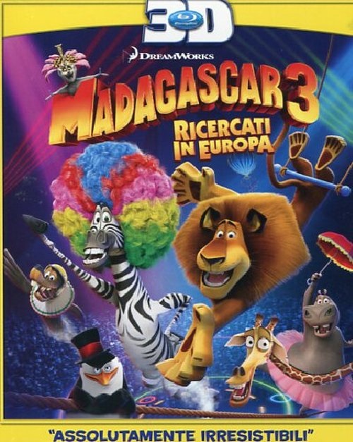 Universal Pictures Madagascar 3 - Ricercati In Europa (Blu-Ray 3D) - Edizione Italiana - 2012