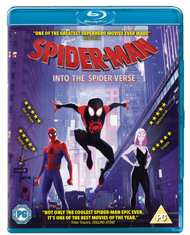Sony Pictures Home Entertainment Spider-Man: Into the Spider-Verse (Blu-ray) - 2018, Region Free, NR