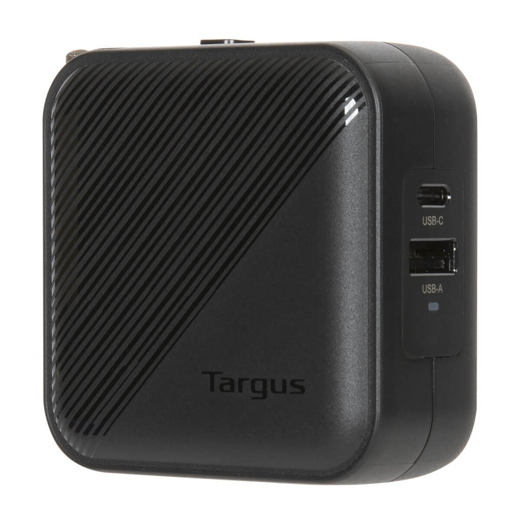 Targus APA803GL Caricabatterie Universale per Dispositivi Mobili Nero con Ricarica Rapida Interna