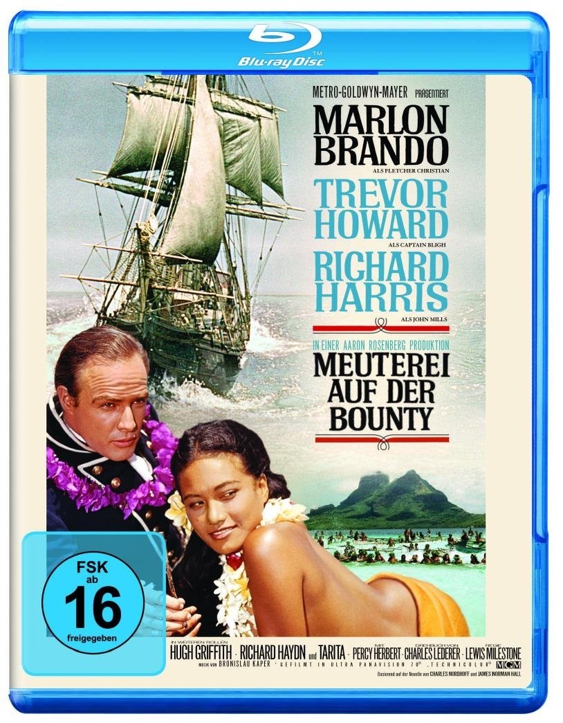 Warner Bros Meuterei auf der Bounty (Blu-ray) - Tedesca, Inglese, Francese, NR