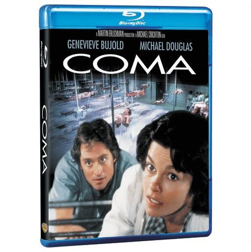 Warner Bros Coma - Blu-ray con Michael Douglas, Richard Widmark e Genevieve Bujold, Valutazione PG