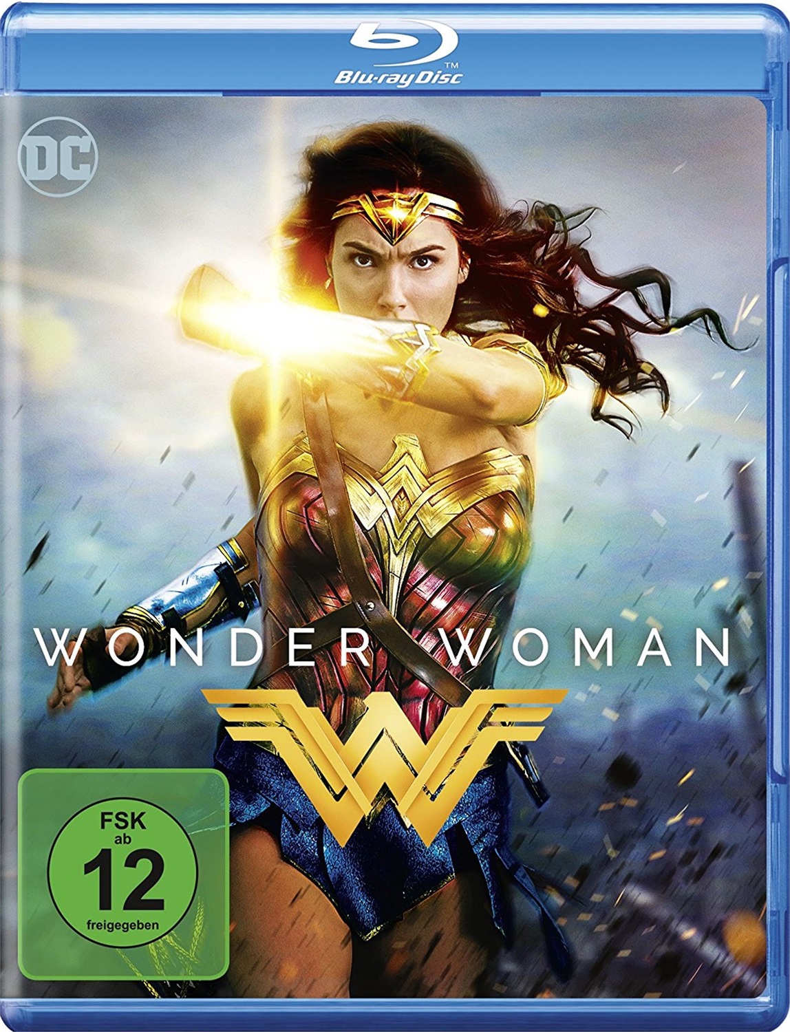 Warner Bros (Universal Pictures) Wonder Woman - Blu-ray con Tedesca e Inglese, Gal Gadot, Chris Pine, Connie Nielsen, Robin Wright