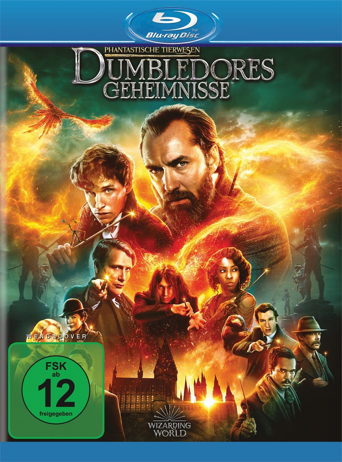 Warner Bros (Universal Pictures) Tierwesen: Dumbledores Geheimnisse Blu-ray - Tedesca, Inglese, Valutazione PG-13
