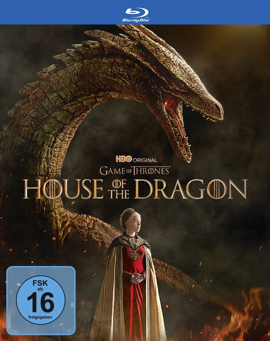 Warner Bros (Universal Pictures) House of the Dragon - Staffel 1 (Blu-ray) - Tedesca, Inglese, Spagnolo, Francese - Con Paddy Considine e Matt Smith