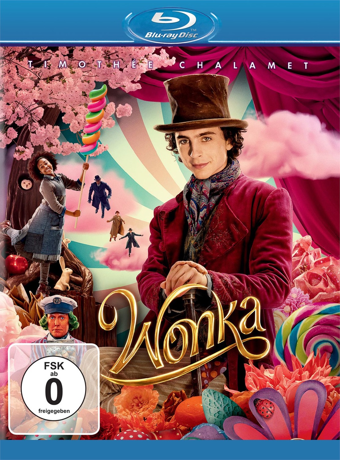 Warner Bros (Universal Pictures) Wonka - Blu-ray con Paul King, Keegan-Michael Key e Calah Lane