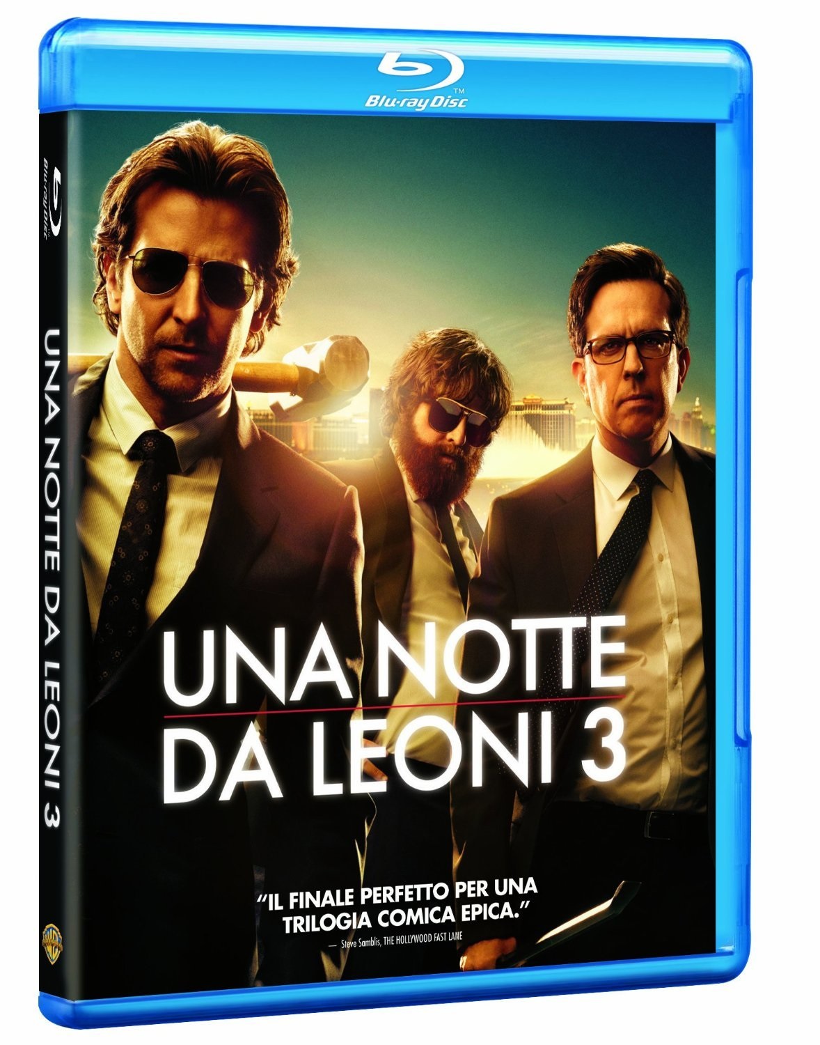 Warner Bros Una notte da leoni 3 (Blu-Ray) - Commedia, 2013, Regia di Todd Phillips, con Bradley Cooper, Ed Helms e Zach Galifianakis