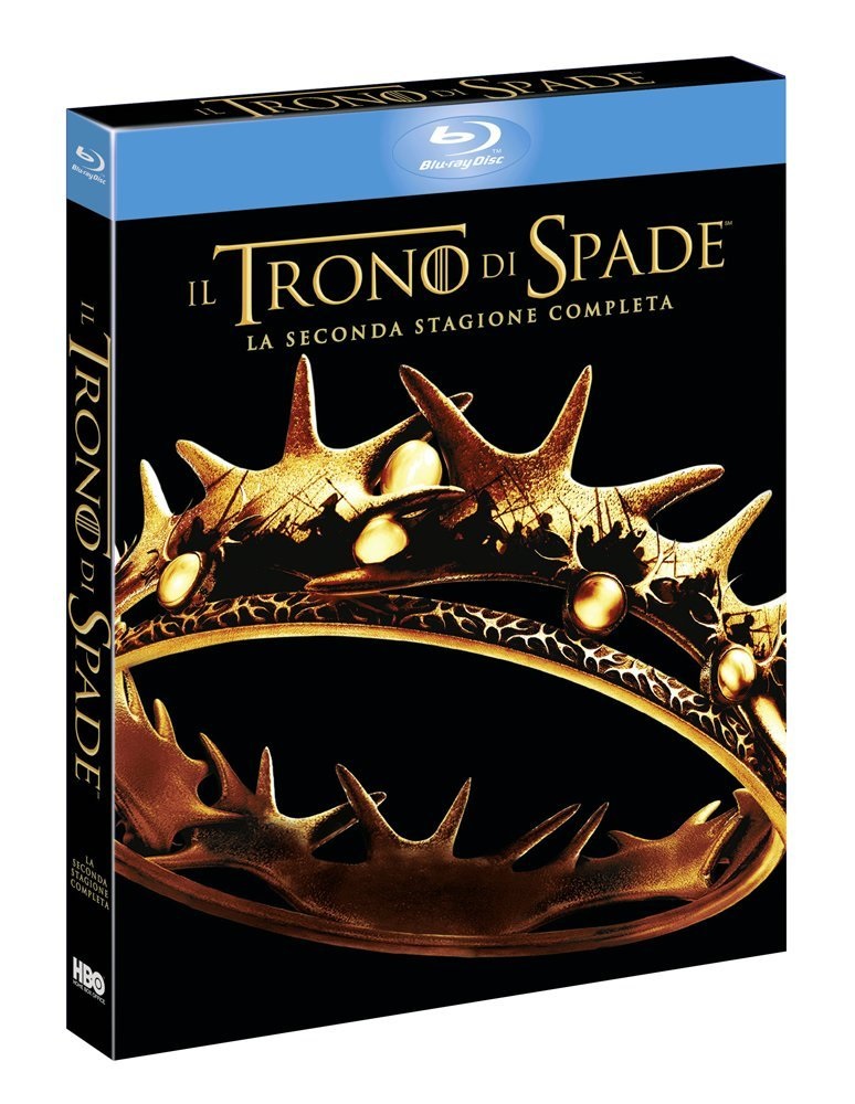 Warner Home Video Il Trono di Spade - Stagione 2 (5 Blu-Ray, Nuovo Sigillato, Slipcase)